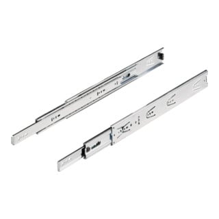 Coulisse à billes Hettich KA 4932, largeur de montage 12,7 mm