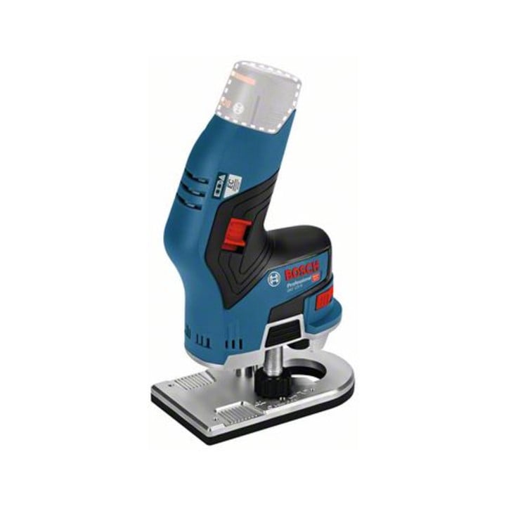 Set Bosch Affleureuse sans fil GKF 12V-8 + Batterie GBA 12 Volt, 3,0 Ah