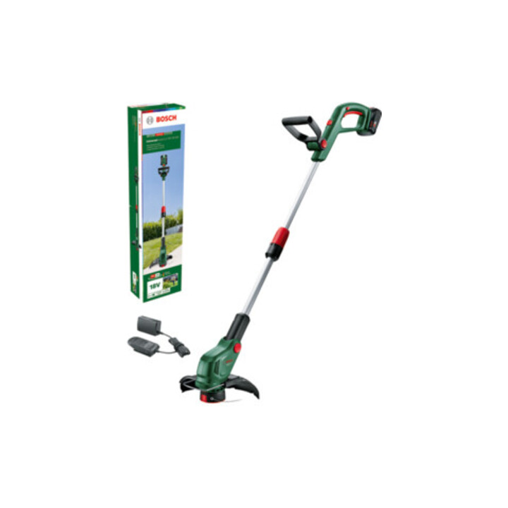 Coupe-bordures sans fil UniversalGrassCut 18V-26-500 Bosch, 1 x batterie PBA 18V 2.0Ah