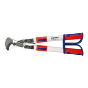 Coupe-câbles, à cliquet, avec bras télescopiques Knipex