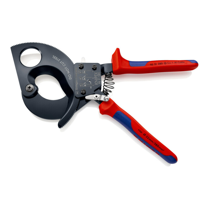 Coupe-câbles, à cliquet Knipex