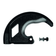 KNIPEX Couteau pivotant pour coupe-câbles à cliquet SWA avec vis et écrou, Type : 315