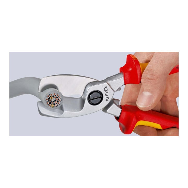 Coupe-câbles, à double tranchants Knipex