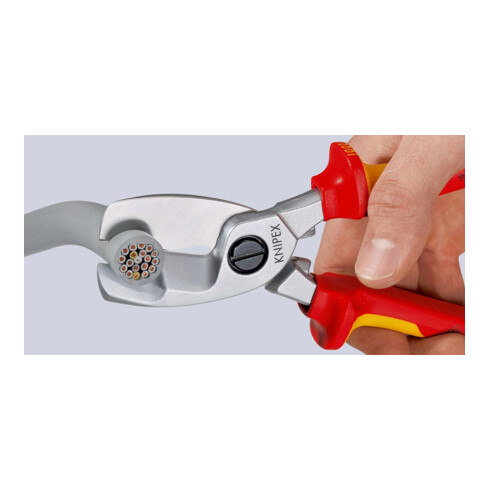 Cisailles à câbles VDE n° 9517 Knipex