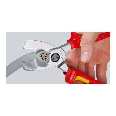 Cisailles à câbles VDE n° 9517 Knipex