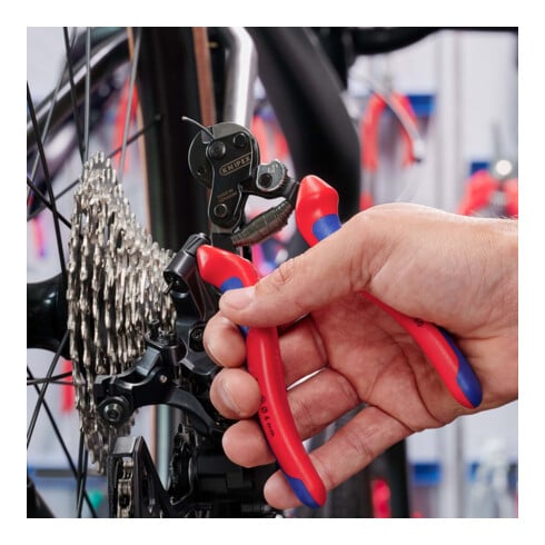 Coupe-câbles acier, Également pour les câbles métalliques à haute résistance Knipex