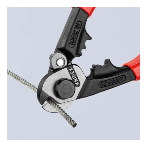 Coupe-câbles acier, forgé Knipex