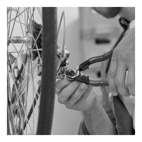 Coupe-câbles acier, forgé Knipex