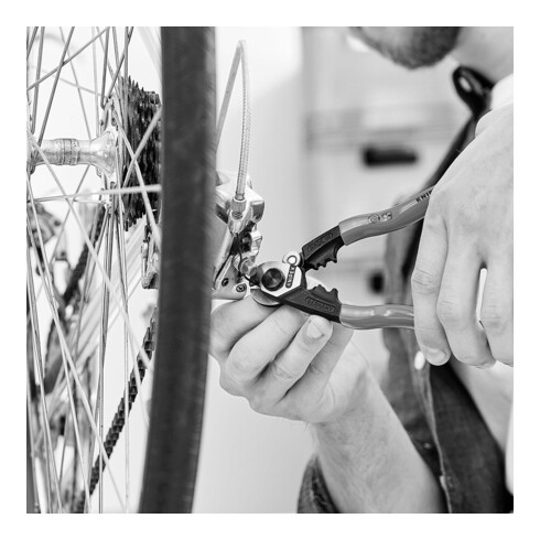 Coupe-câbles acier, forgé Knipex