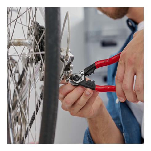 Coupe-câbles acier, forgé Knipex