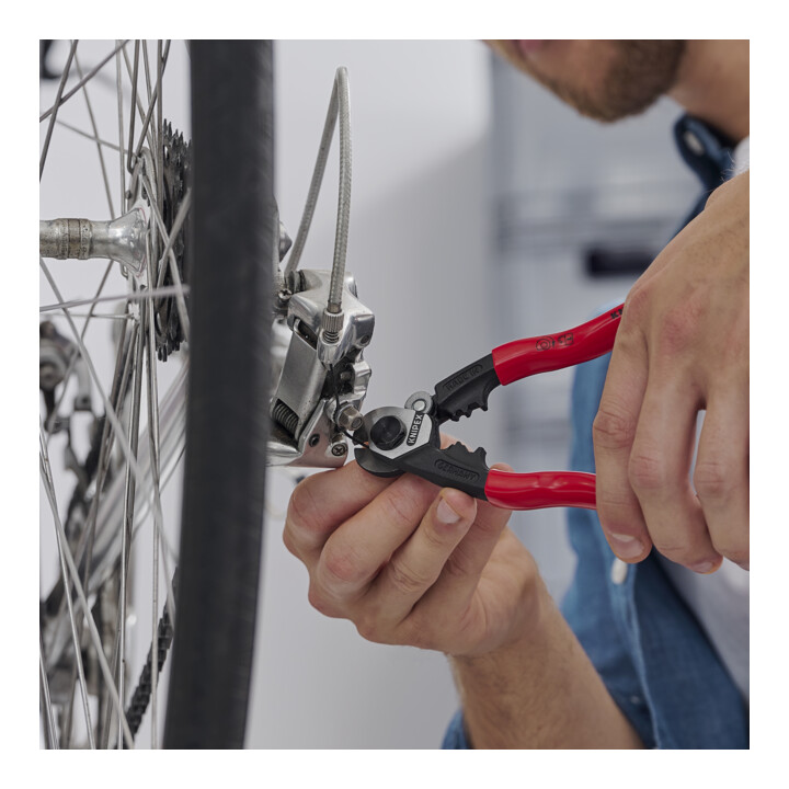 Coupe-câbles acier, forgé Knipex