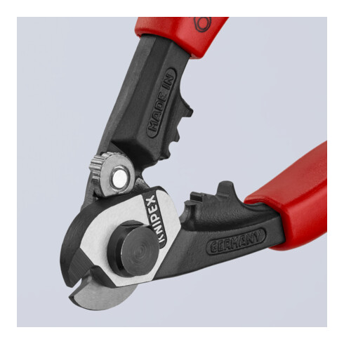 Coupe-câbles acier, forgé Knipex