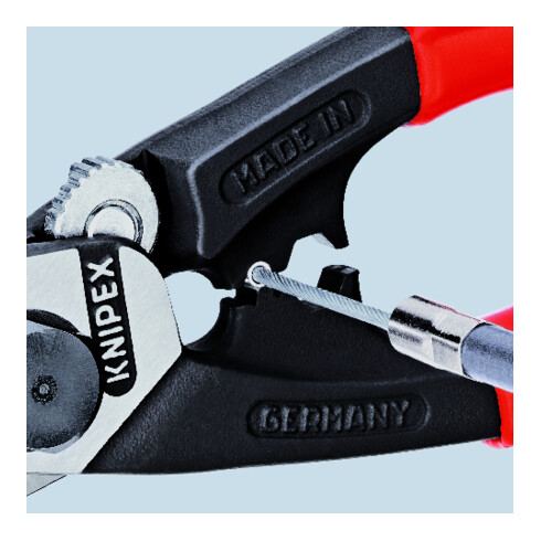 Coupe-câbles acier, forgé Knipex