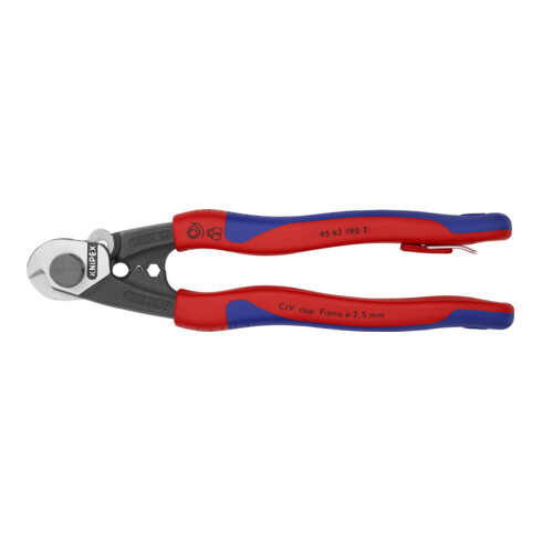 Coupe-câbles acier, forgé Knipex