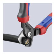 Coupe-câbles Knipex StepCut avec gaine multimatière, bruni, 160 mm-4