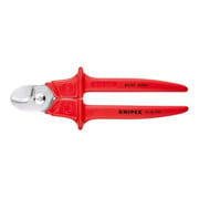 Coupe-câbles, poignées gainées en plastique par extrusion Knipex