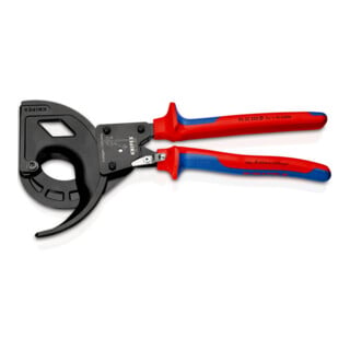Coupe-câbles, (principe cliquet, 3 réglages) Knipex