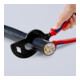 Coupe-câbles, (principe cliquet, 3 réglages) Knipex