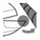 Coupe-treillis BauCUT 950 mm tendre 11 mm moyen 9 mm dur 6 mm VBW-4