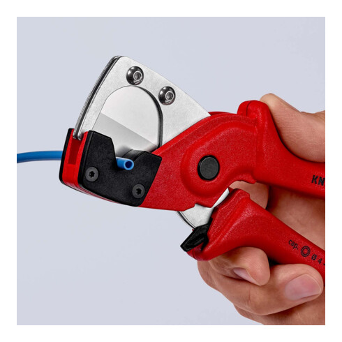 Coupe-tubes pour tuyaux multicouches et pneumatiques Knipex