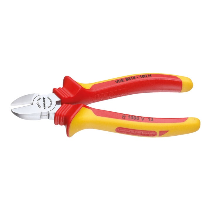 Coupeuses diagonales Gedore VDE avec manchon isolant de 140 mm
