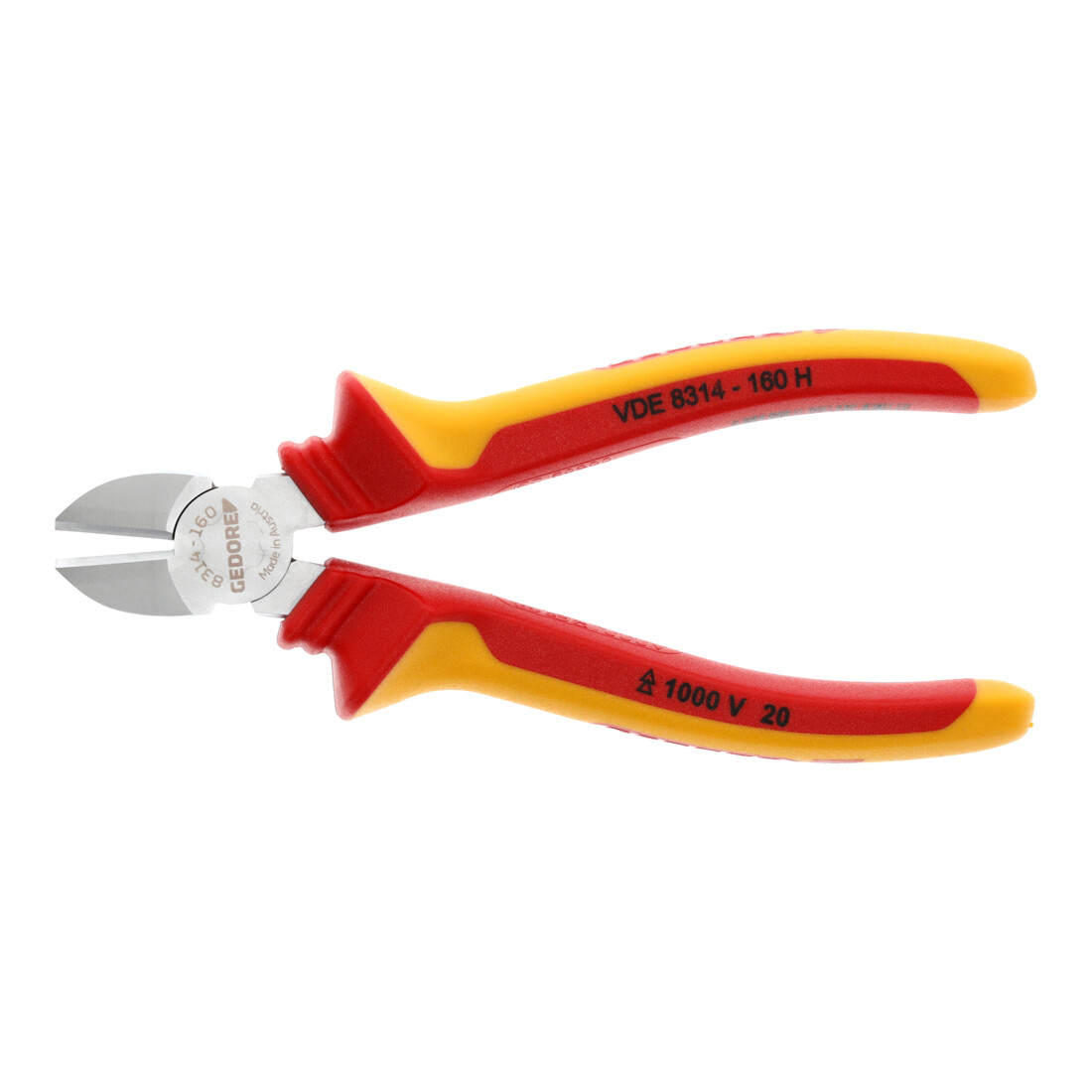 Coupeuses diagonales Gedore VDE avec manchon isolant de 160 mm