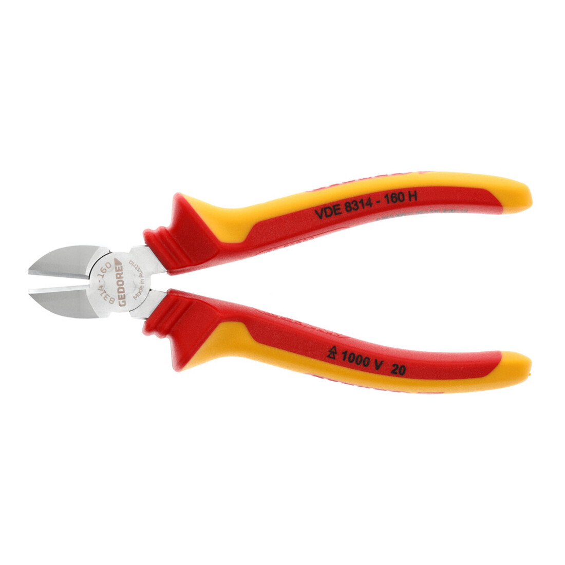 Coupeuses diagonales Gedore VDE avec manchon isolant de 160 mm