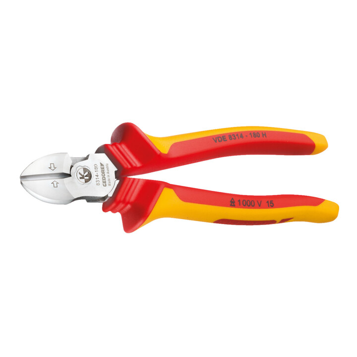 Coupeuses diagonales Gedore VDE avec manchon isolant de 180 mm