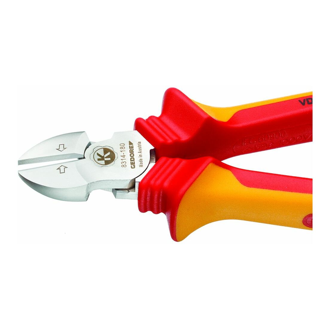 Coupeuses diagonales Gedore VDE avec manchon isolant de 180 mm