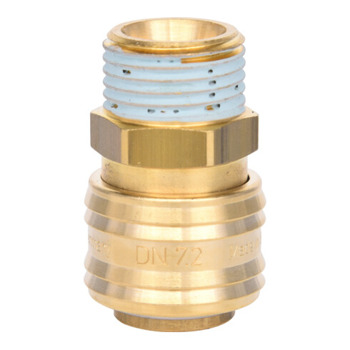 Coupleurs filetés mâles, G1/2"