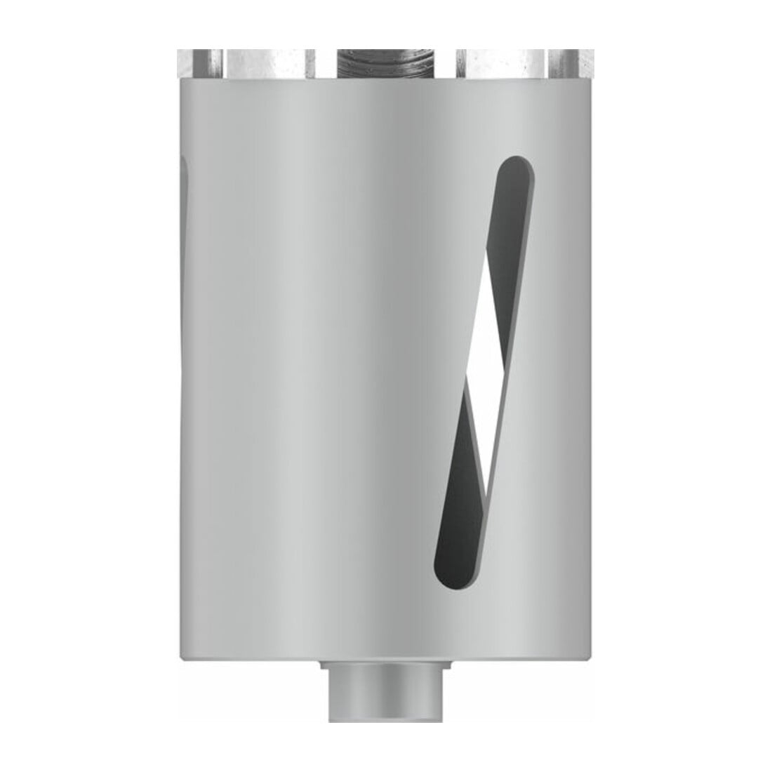 Couronne de forage à sec diamantée G 1/2" 102 mm, 150 mm, 5 segments, 7 mm