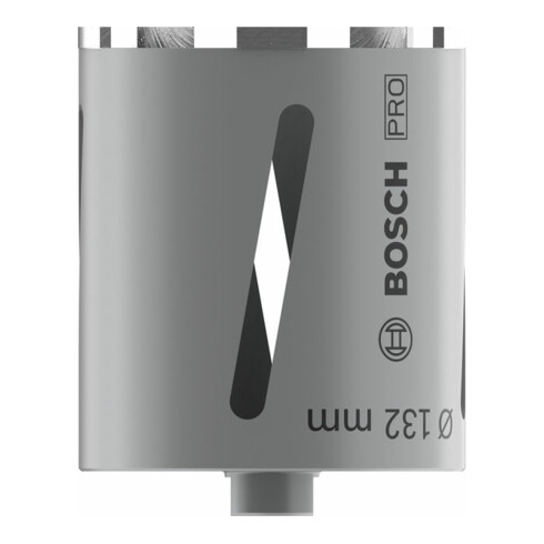 Couronne de forage à sec diamantée G 1/2" 132 mm, 150 mm, 6 segments, 7 mm