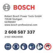 Foret à sec Bosch à diamant G 1/2 Standard pour Universal".-4