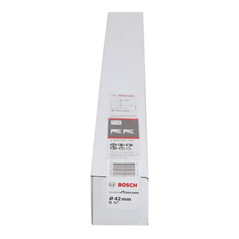 Trépan diamanté Bosch Standard pour béton 1 1/4"' UNC, 450 mm