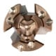 Couronne de fraisage SDS-max 45 x 550 mm, d’une pièce, carbure metabo