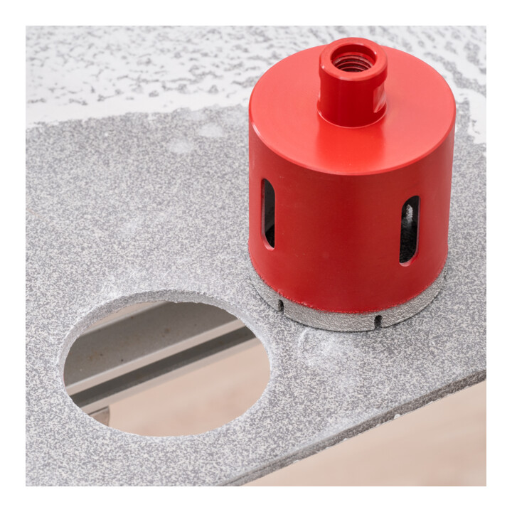 Couronne de perçage pour carrelage STIER M14, diamètre 40 mm