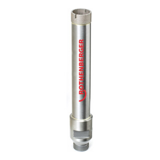 Rothenberger Couronne trépan High Speed Plus pierre naturelle G1/2" Ø30 mm H × I × P 35 × 300 × 10 mm