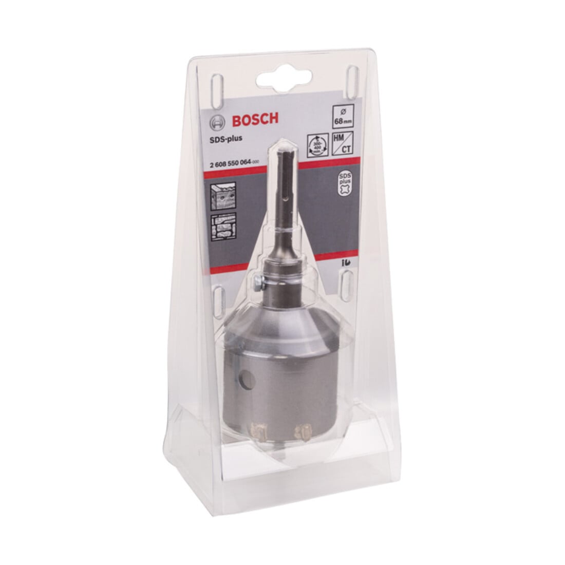 Couronne-trépan Bosch SDS plus, démontable en 3 pcs 68 x 54 mm