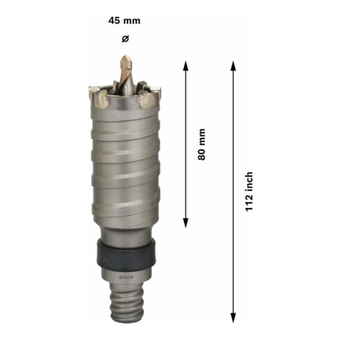 Couronne-trépan Bosch SDS max