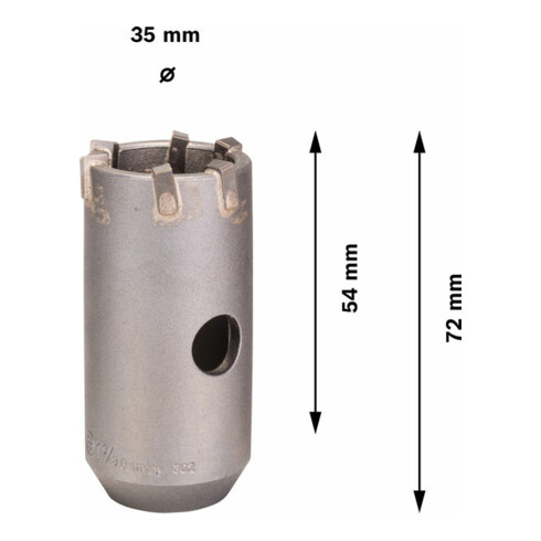 Couronne-trépan Bosch SDS plus-9, M16