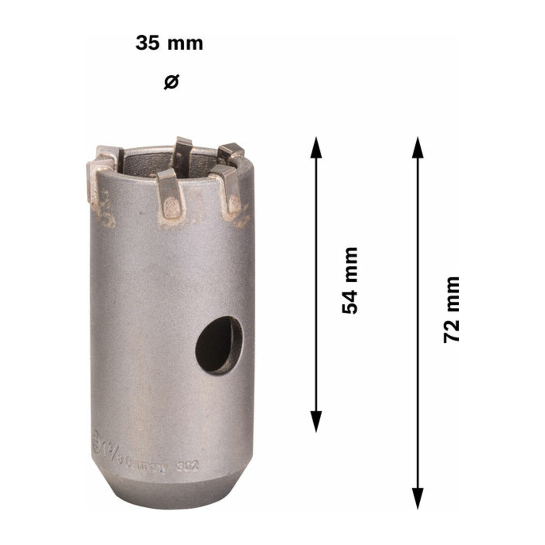 Couronne-trépan SDS plus-9 35 mm 35 x 50 x 72 mm, 6
