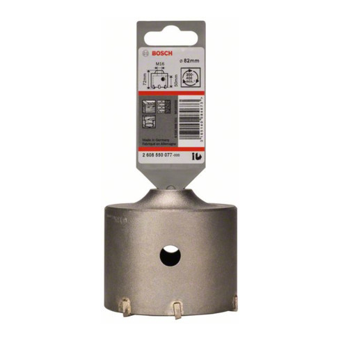 Couronne-trépan SDS plus-9 pour adaptateur six pans 82 x 50 x 80 mm, 6