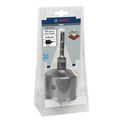 Couronnes-trépans SDS plus, set de 3 pièces 82 x 54 mm