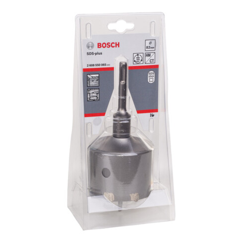 Couronnes-trépans SDS plus, set de 3 pièces 82 x 54 mm
