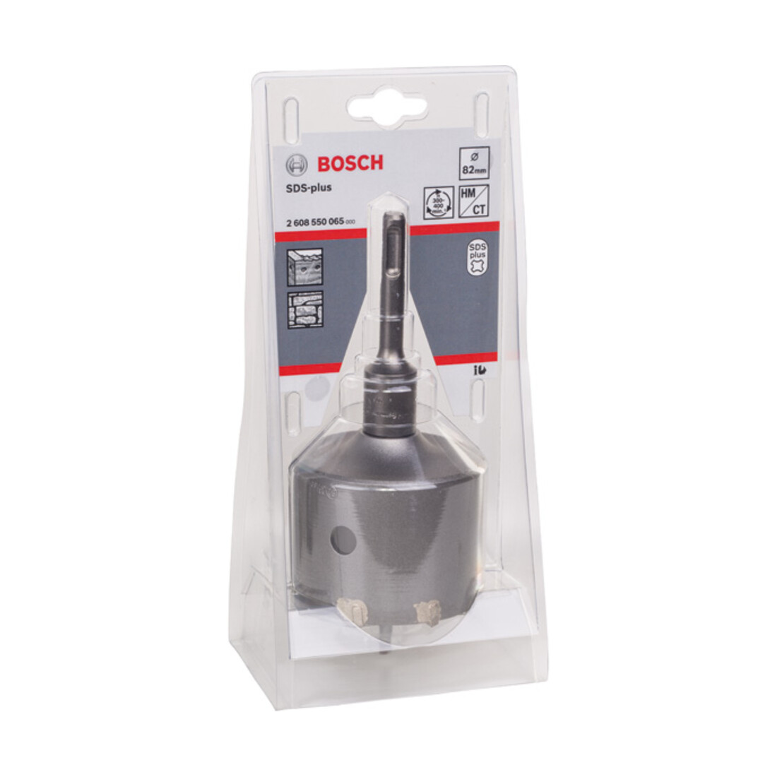 Couronnes-trépans SDS plus, set de 3 pièces 82 x 54 mm
