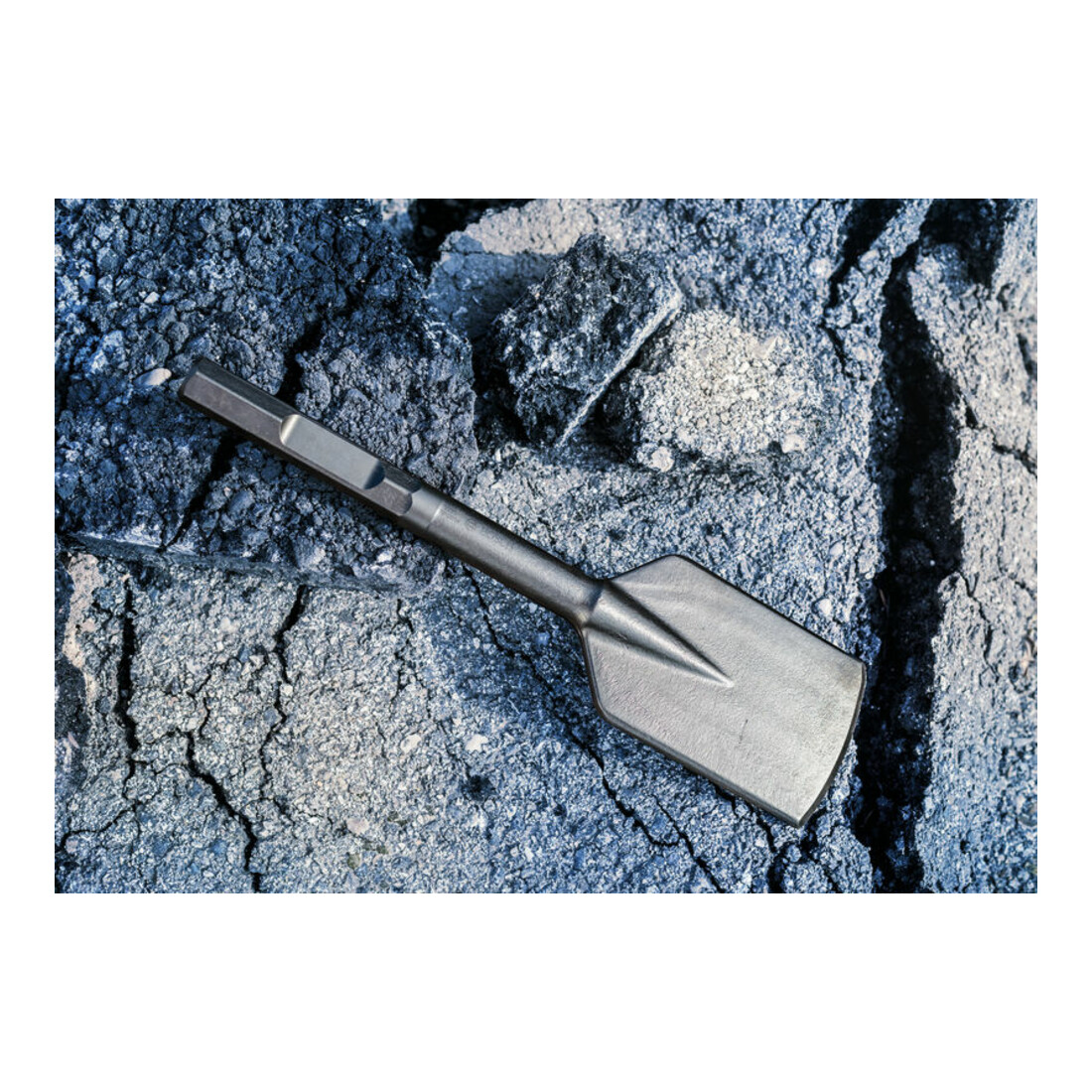 Burin d'asphalte Bosch avec support hexagonal
