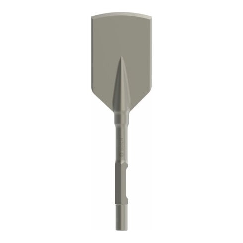 Couteau à asphalte à queue six pans 30 mm 450 x 125 mm