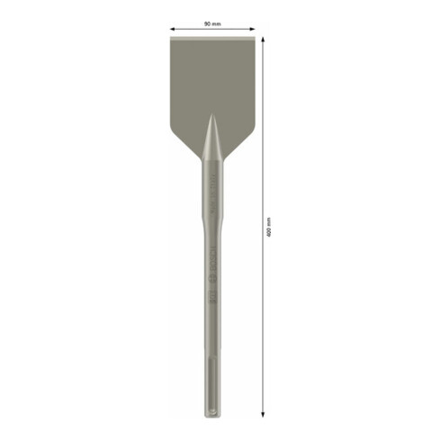 Couteau à asphalte Bosch SDS max 400 x 90 mm