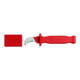 Couteau à câble Gedore VDE avec lame à crochet et protection de la lame-1