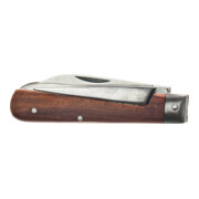 Couteau à câbles L. 160 mm L. des lames 70 mm 2pces, pliable bois